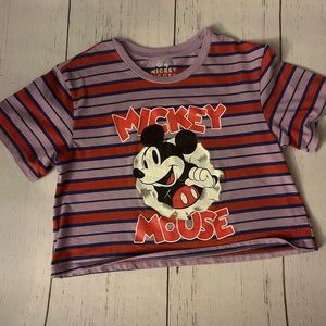 Disney Mickey Mouse cropped t shirt